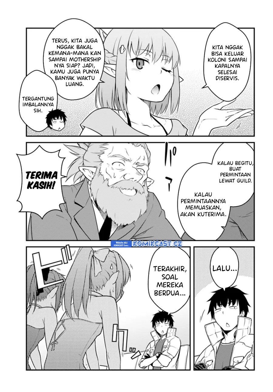 Mezametara Saikyou Soubi to Uchuusen-mochi datta no de, Ikkodate Mezashite Youhei Toshite Jiyuu ni Ikitai Chapter 42.1 Gambar 18